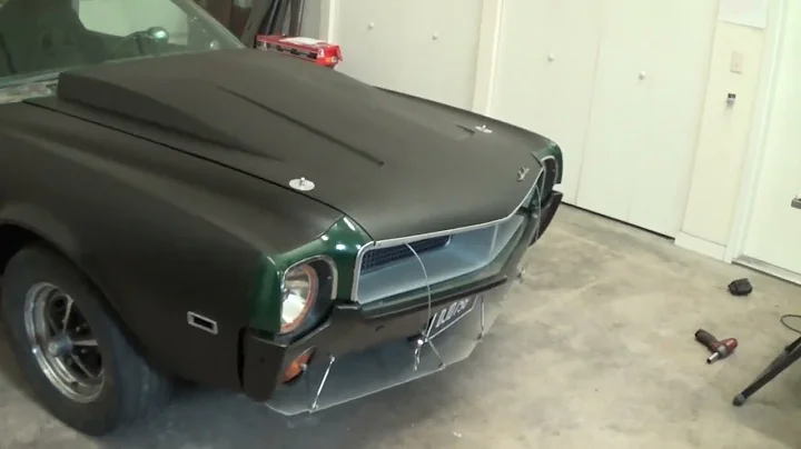 1968 AMC javelin gets a quick rustoleum paint job