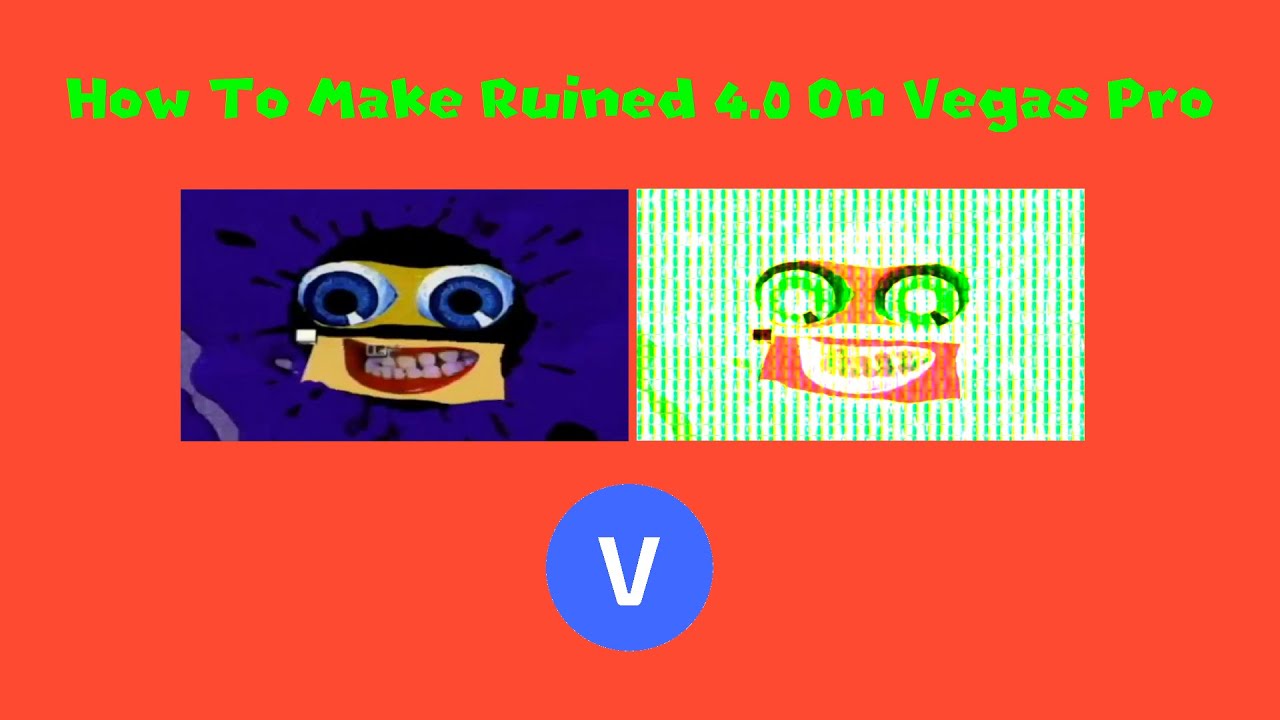 How To Make Ruined 4.0 Effect (Ruined X 4.0) On Vegas Pro - YouTube