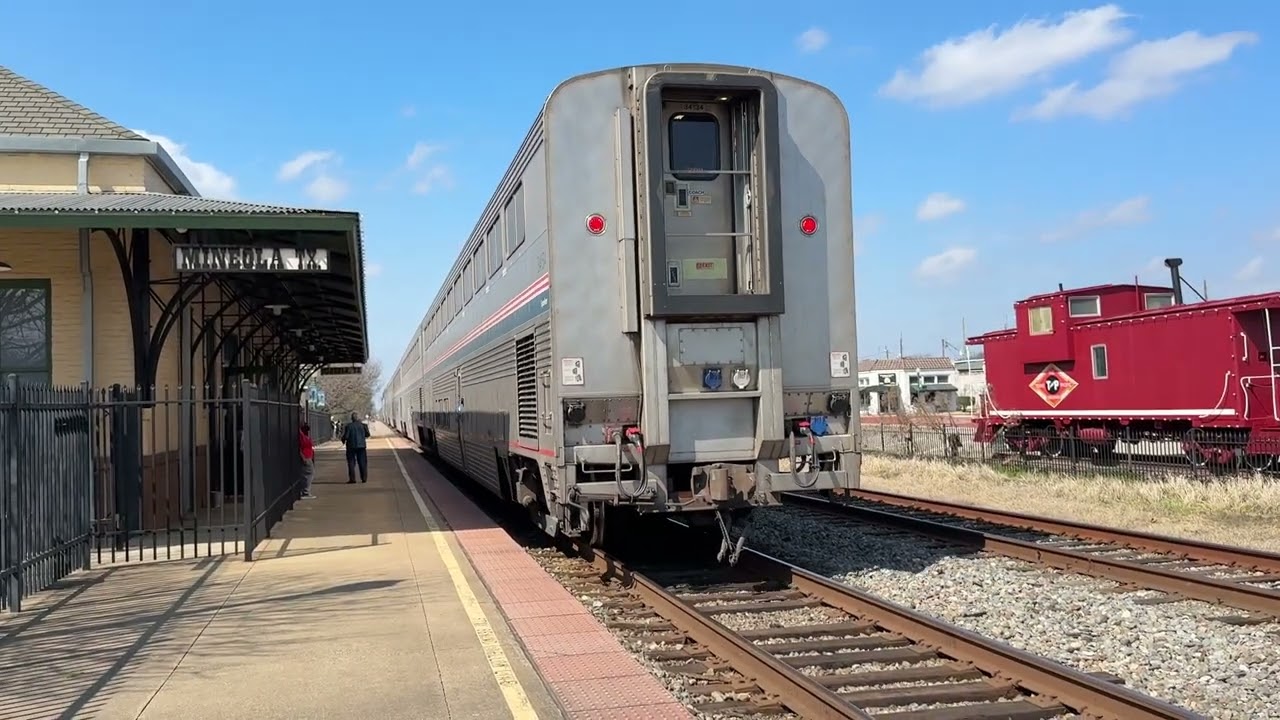 2026-03-01c Amtrak #21 Texas Eagle Westbound