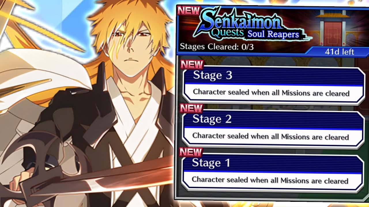 Senkaimon Clearing New Senkaimon then logging off the game! | Bleach: Brave Souls ...