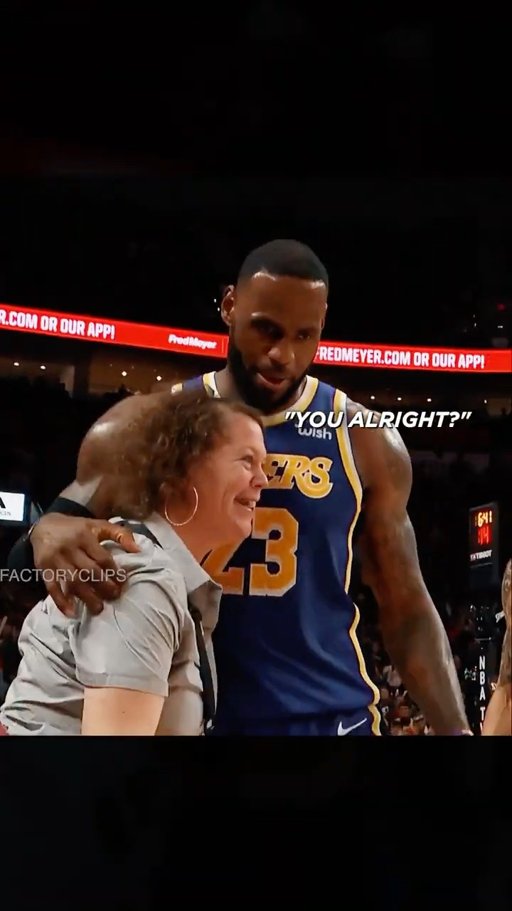 LeBron made her day ❤️?