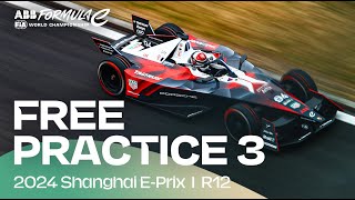 2024 Shanghai E-Prix Round 12 | Free Practice 3