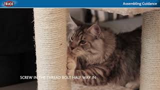 TRIXIE cat tree assembly instructions by TRIXIE UK 1,450 views 1 year ago 2 minutes, 42 seconds