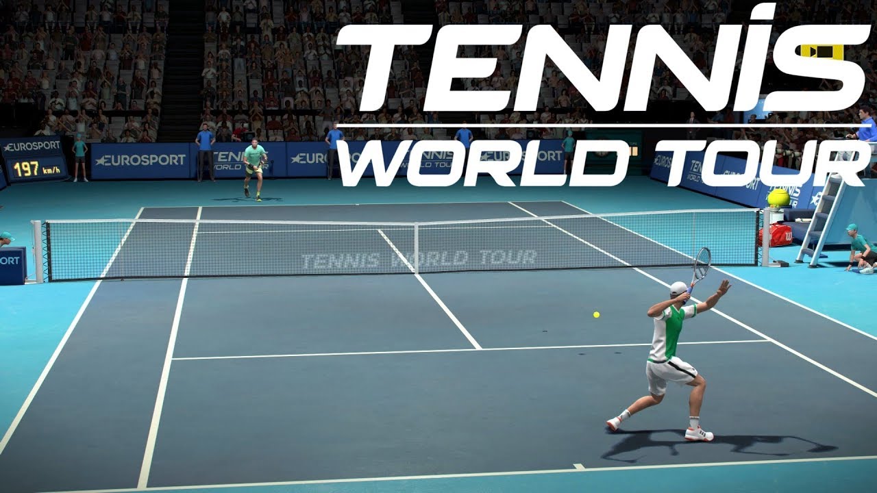 Tennis World Tour - Dominic Thiem vs Karen Khachanov - PS4 Gameplay