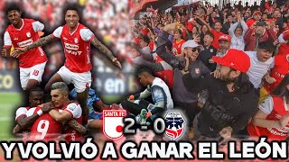 GANÓ EL LEÓN DESDE LA TRIBUNA SANTA FE vs FORTALEZA (2-0) Liga BetPlay Dimayor 2024- 1 | Fecha 11
