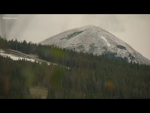 tegna news Colorado's mountain peaks receive dusting of September snow
