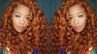 |Detailed|Box Dye & Adore Ginger/Auburn SZA inspired hair ft. West kiss Hair Aliexpress