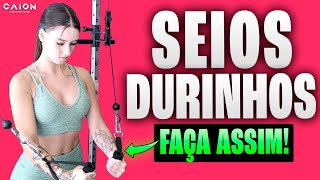 Exercício feminino para PEITORAL | Dá pra aumentar ou diminuir os seios com musculação? screenshot 1