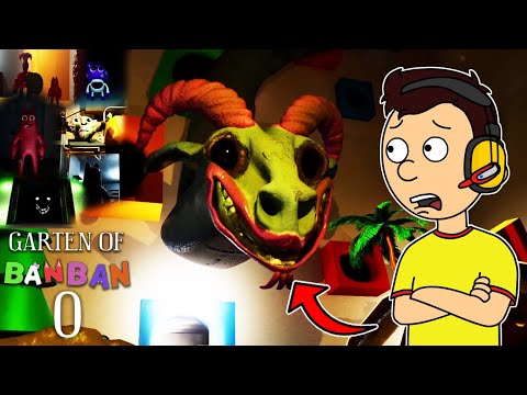 Caillou Plays Garten of Banban 0 (FULL GAME)