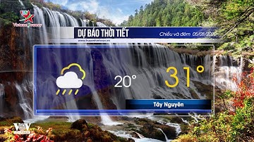 Dự báo thời tiết chiều và đêm 05/08/2020 | Ba miền có mưa