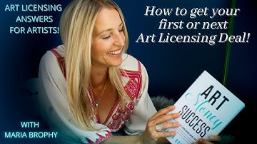 How to get your FIRST or NEXT Art Licensing Deal with the perfect company!