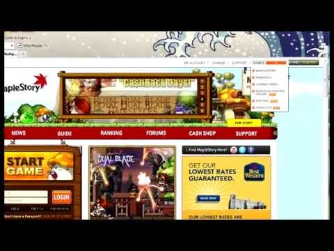 Tutorial de cómo descargar MapleStory (2010)