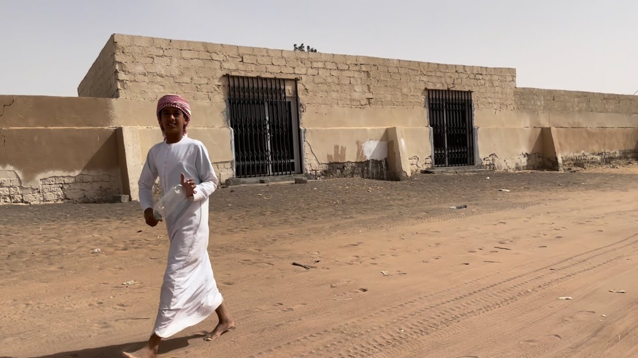 Excerpt: Al Raka village near Sharqiya Sands in Oman. A peaceful life ...