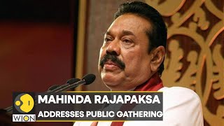 Sri Lanka's Ex-PM Mahinda Rajapaksa addresses first public meeting since May | World News | WION