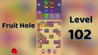 🎯 Fruit Hole Level 102 Walkthrough | Juicy Jam | Fun Fruit Puzzle Game 🍇 | Go Answer