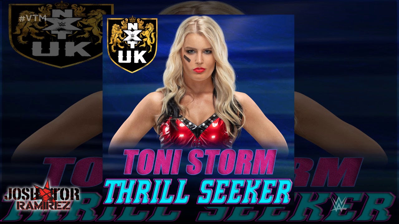WWE: Thrill Seeker (Toni Storm) by Mark Greenwood - DL with Custom Cover