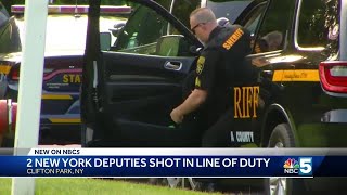 Saratoga County Sheriff's Deputies injured in shooting with suspect