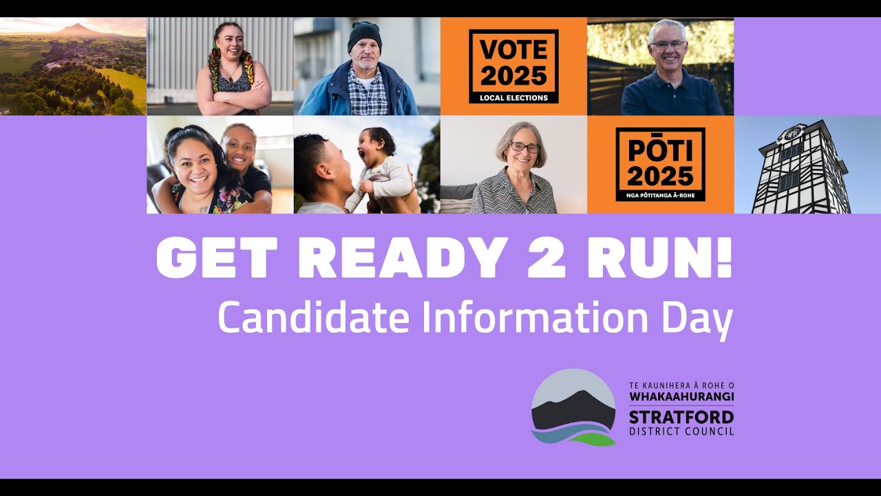 Candidate Information Day 2025 - Stratford District Council and Taranaki Regional Council