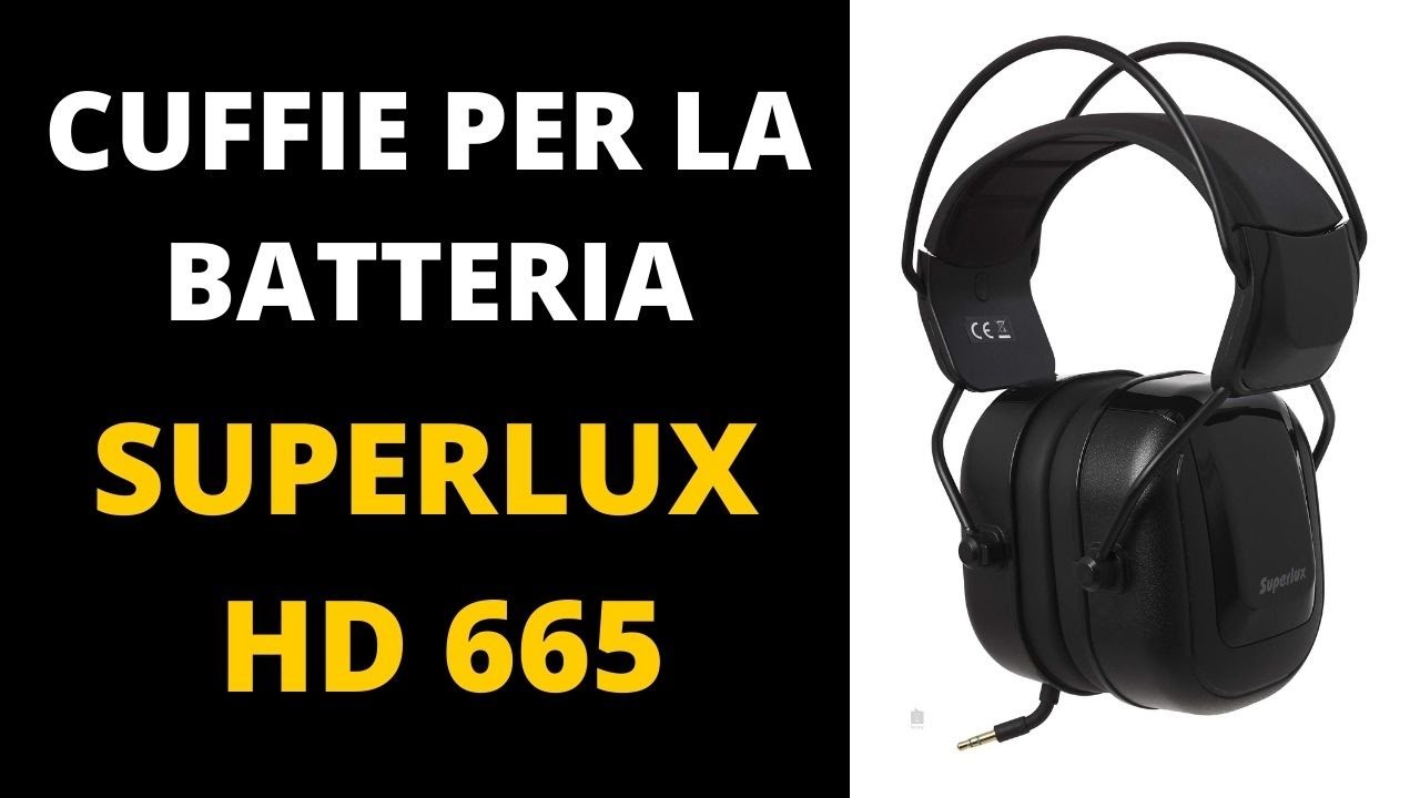 Cuffie per batteria acustica \