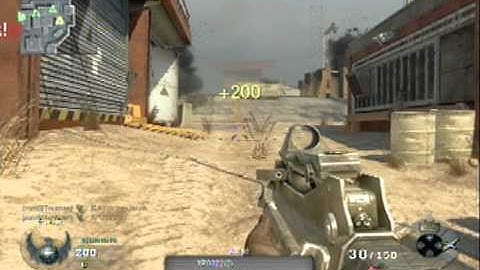 Call of Duty Black Ops - Multiplayer Gameplay - Launch Starting Frag