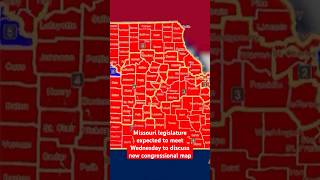 Missouri legislature expected to meet Wednesday to discuss new congressional map #missouri #news