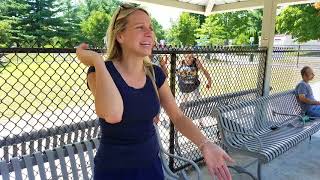Sam Squailia talks about the now opened Fitchburg Dog Park, August 30, 2018cker