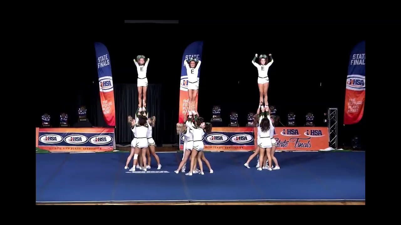 Elk Grove High School Varsity Cheer @ IHSA STATE FINALS DAY 1 2026