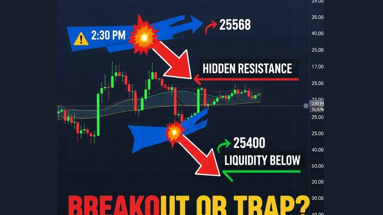 Nifty's Late Rally Mystery Revealed | Breakout or Trap Ahead?" - YouTube