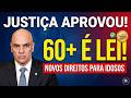 TEM MAIS DE 60 ANOS  ENTÃO TEM DIREITO A RECEBER ESSES 10 BENEFÍCIOS! ESTATUTO DOS IDOSOS 2026!