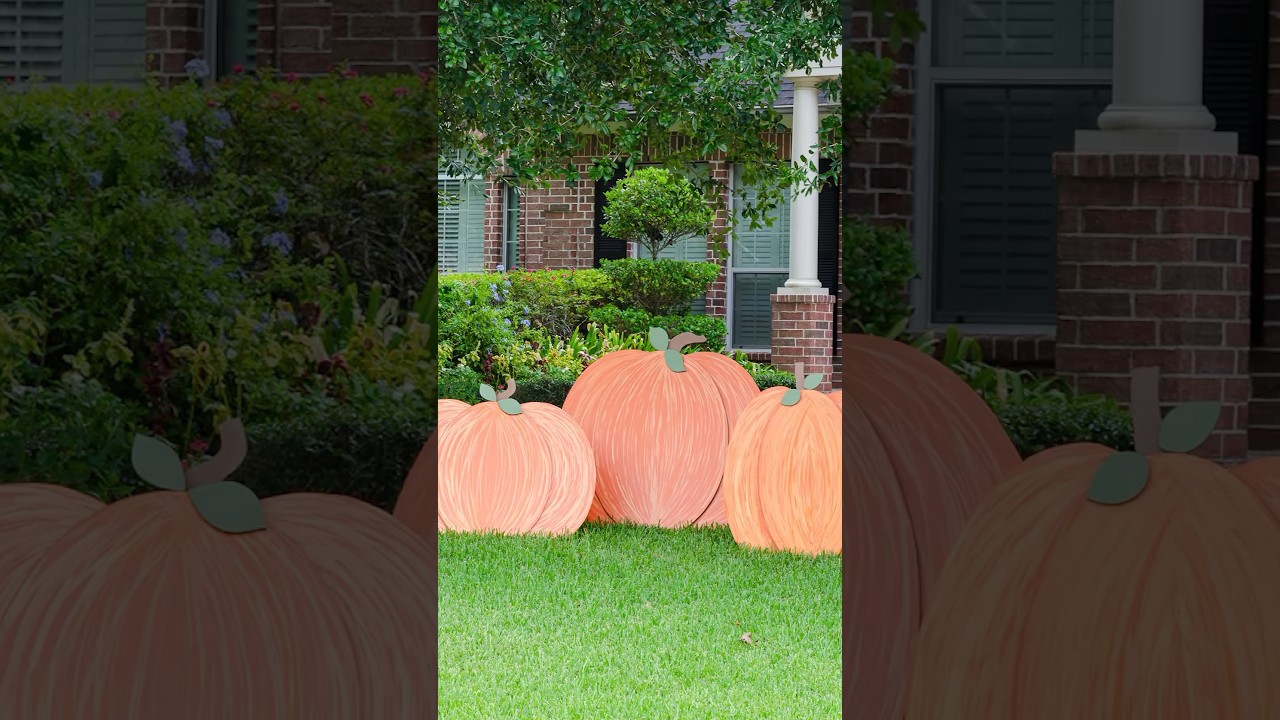 Украшаем дом к осени самодельными деревянными тыквами — простое пошаговое руководство