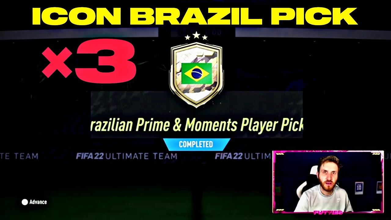 ×3 BRAZIL CAMPAIGN ICON PLAYER PICK FIFA 22 🔥
