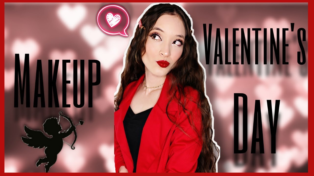 Valentine's Day Makeup Tutorial - YouTube