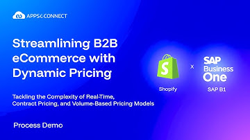 Dynamic Pricing in Action | SAP B1 + Shopify Integration
