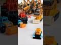 Yes or No Toys, Heavy Equipment Wheel Loader, Road Roller #shorts #toys #heavyequipment #roadroller