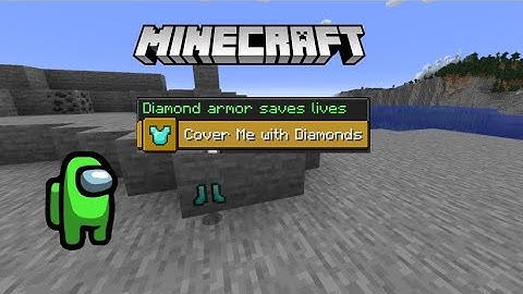 How To Get The "Cover Me With Diamonds" Advancement In Minecraft 1.21