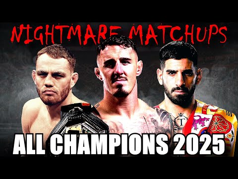 UFC Nightmare Matchups #8 (ALL UFC Champions 2025 Edition)