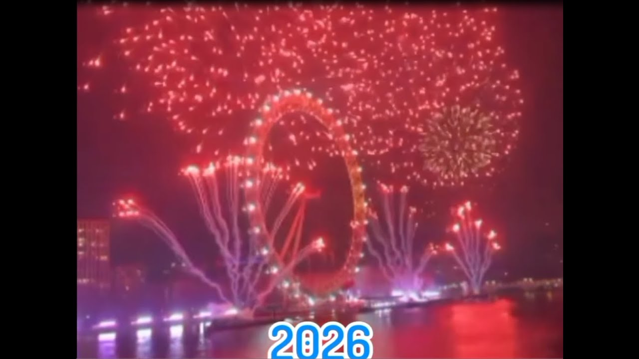 Big Ben and London Eye Fireworks Reaction!