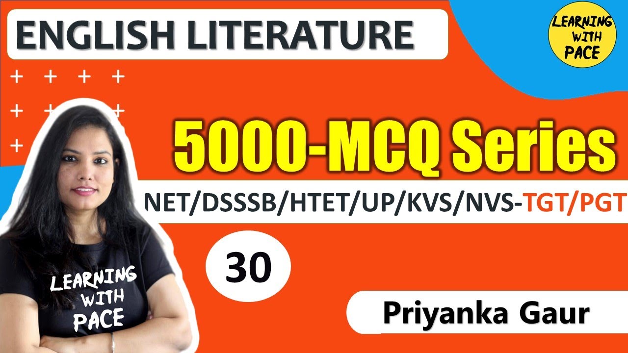 Class:- 30 | 5000 MCQ Series of English Literature