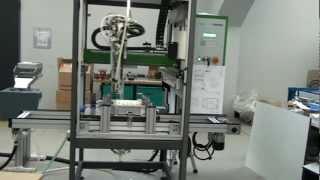 Robotic screwdriving system demonstration