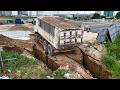 Quickly One Day​! Small Land Process​​ Clear And Filling Use Sand With Good Team Heavy Equipment
