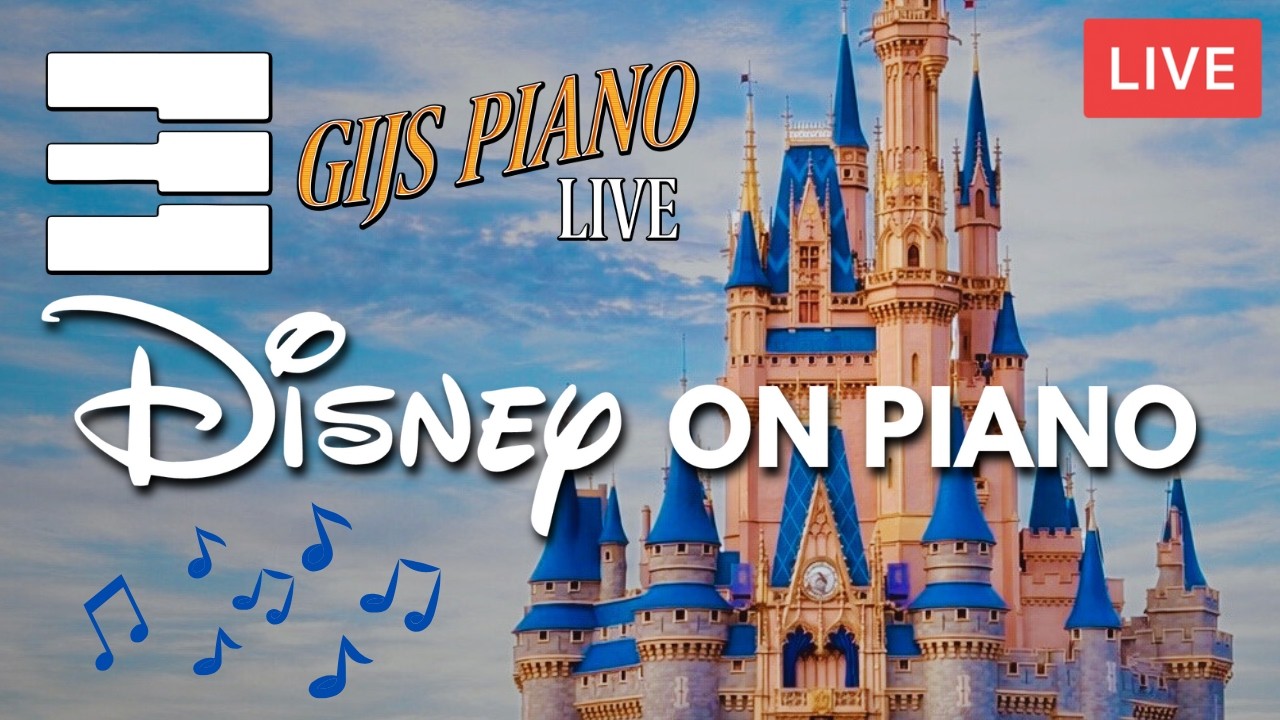 🔴LIVE: Playing Disney Songs On Request - Gijs Piano LIVE