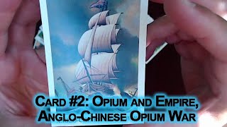 Drug Wars Trading Cards: Card #2: Opium and Empire, Anglo-Chinese Opium War (Eclipse Comics)