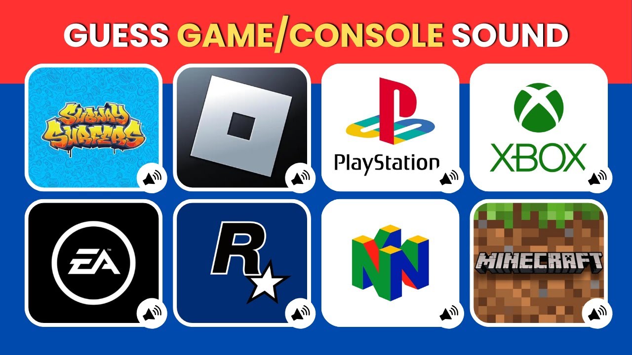 Guess the Game/Console by Its SOUND