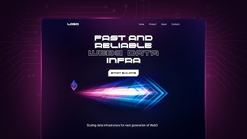 Beautiful Website design Speed art Figma + Photoshop