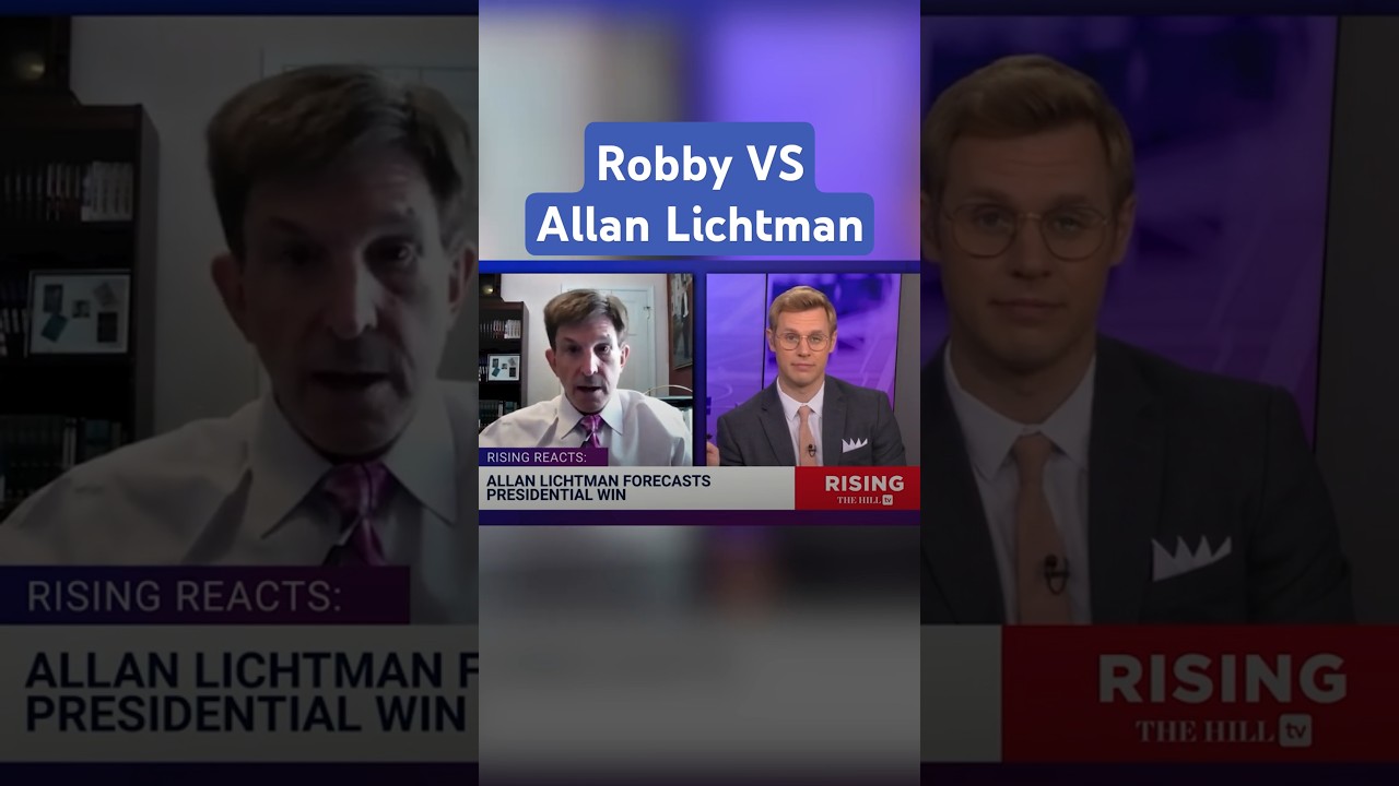 Nostradamus Of Prez Elections Allan Lichtman Clashes With Robby Over Biden Prediction