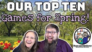 Our TOP TEN Games to Play in the Spring!