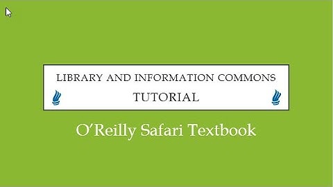 How to Find your Textbook in O