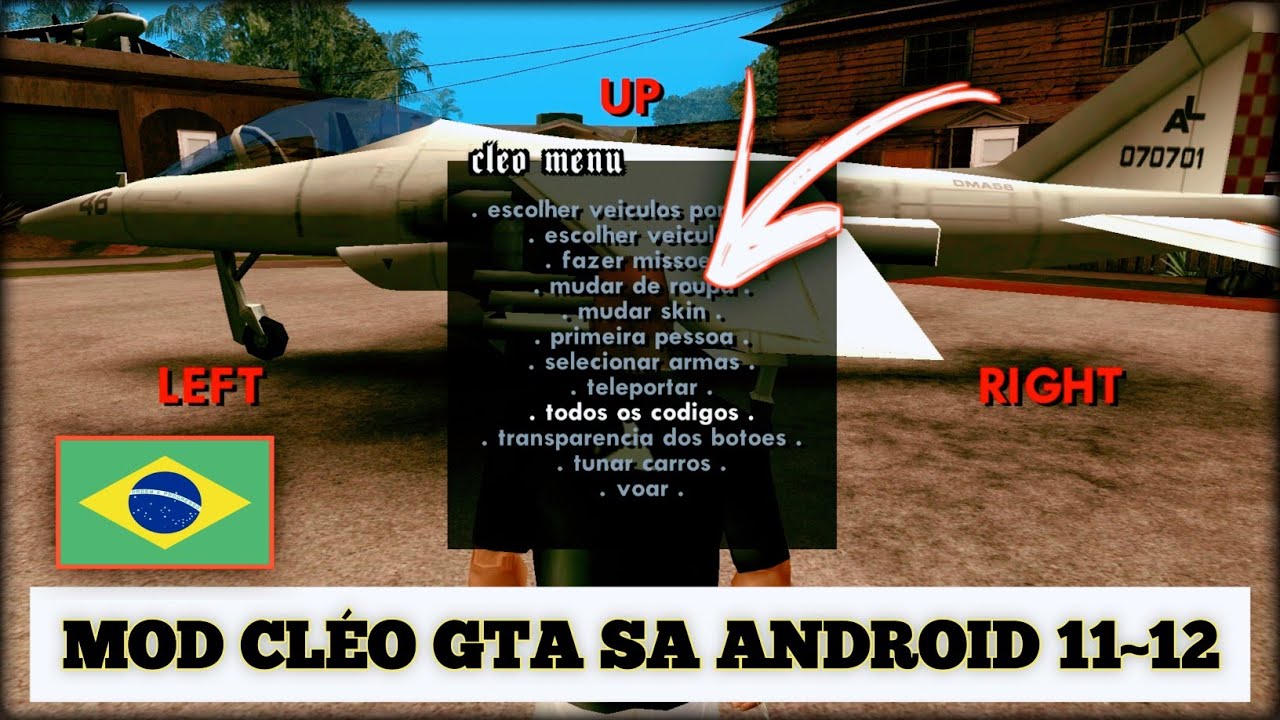 Mod cleo gta sa android (todos códigos) 