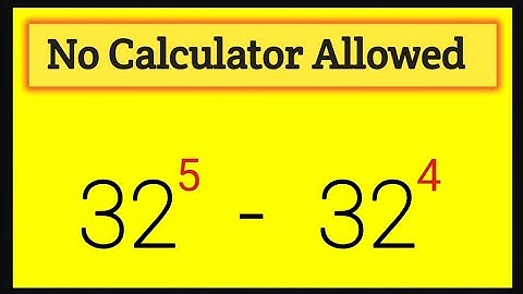 Een leuke Olympiades-exponentieeltruc | Rekenmachine niet toegestaan | Kun jij het oplossen?