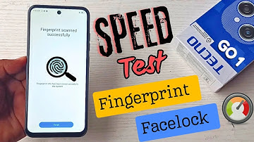 Tecno Spark Go 1 fingerprint Scanner vs Facelock test 🔥